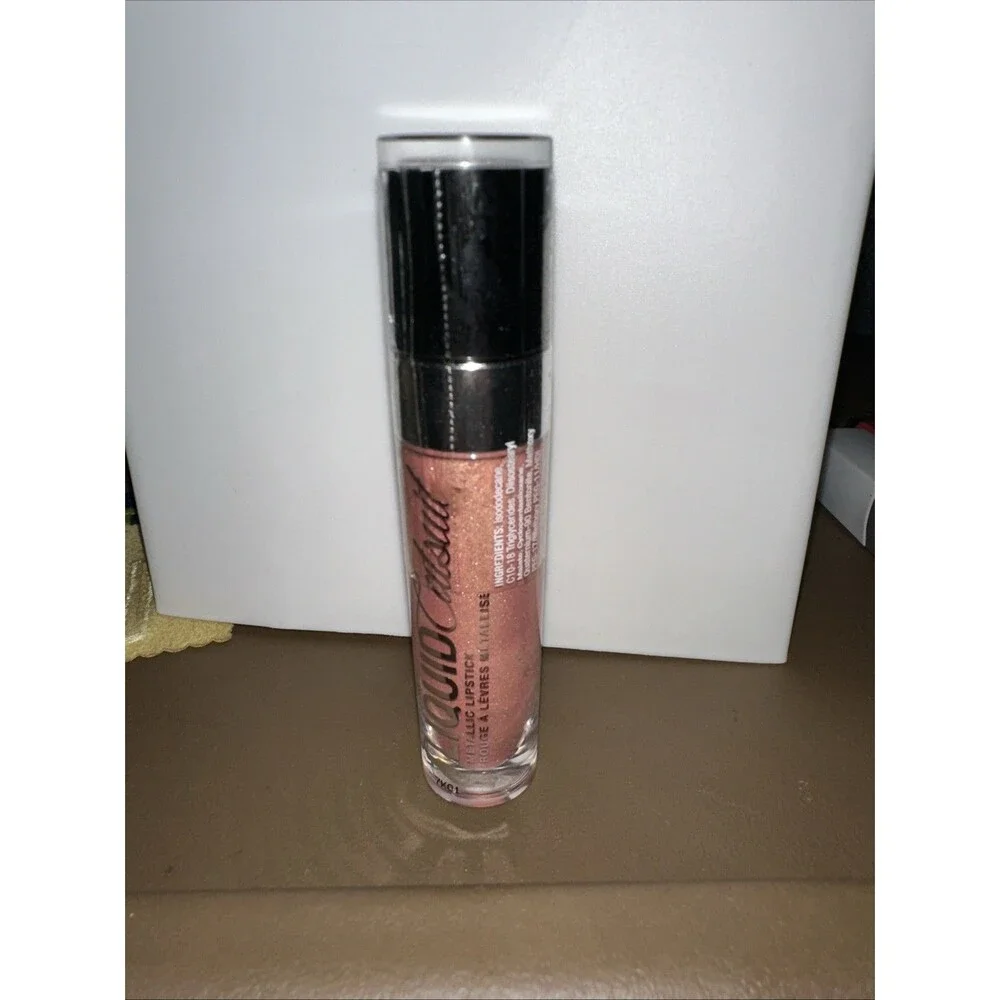 Wet n Wild MegaLast Liquid Catsuit Metallic Lipstick 938A Satin Sheets RARE